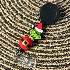 Grinch Badge Reel